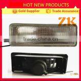 12v 24v Clear Square Universal Halogen Motorcycle Extra Truck Driving Light