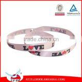2015 Wholesale Custom Printed Personality Satin Ribbon Bracelet thumbnail-5