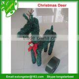 Cheap PVC Plastic Christmas Outdoor Decorative Deer thumbnail-4