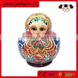 Face 3d Dolls Traditional Matryoshka Doll for Children Games thumbnail-1
