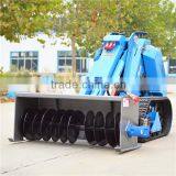 Small Engine Loader, CE Mini Loader With Backhoe for Sale thumbnail-4