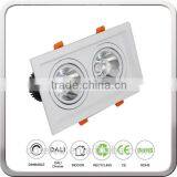 2x15W 3x15W Double LED Downlight Grille Down Light Gimbal With CREE COB thumbnail-1