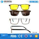 2016 Metal Plating Frame With Magnetic Clip on Glasses Night Vision