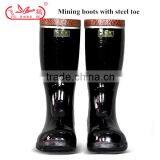 Waterproof Rain Boots For Men Mining Rubber Safety Boots thumbnail-2