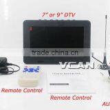 Analog TV DTV900- DVBT2 9 Inch Lcd tv Antenna USB TF Mp5 Digital Player Drivers thumbnail-2