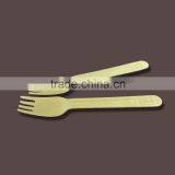 2015 China High Quality Disposable Wooden Cutlery Fork thumbnail-1