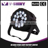 Professional RGBWA+UV 18x15w 6in1 Led Stage Lighting