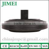 China Factory Solid Rubber 8 Inch & 10 Inch Dustbin Wheel thumbnail-5