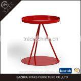 Home Furniture Design Round Metal Corner Table