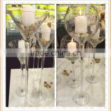 giant long stem glass martini glass wine glass vase