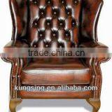 Hot Selling Leather Chesterfield Sofa