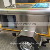 road camper hot dog churros food trailer/ top sale heavy duty food kiosk / big quantity coke food cart