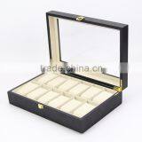 Fashionable Watch Box,Luxury Box Case Wholesale, 12 Grid Display Packaging Wooden Watch Boxes thumbnail-2