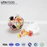 Football Jar Candy Jelly,lychee Coconut Jelly,kosher Mini Jelly in Baby Doll thumbnail-2