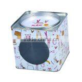 Cookie Tin Box With PVC Window