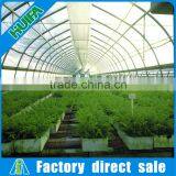 Low Cost Poly Film High Tunnel Single Span Vegetable Greenhouse With Shade Net System thumbnail-4