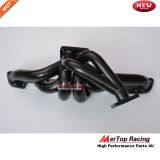Mertop 3mm Thick Black Coated Niss** Skyline GTR R32 R33 R34 RB26DET RB26 T4 TWIN TOP MOUNT Turbo Exhaust Manifold thumbnail-3