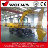 Wheel Excavator With Front Dump and Back Fixed Leg thumbnail-1