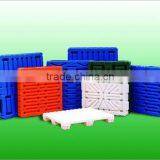 Customize OEM Blow Molding Plastic Pallet Combined With 8 Steel Inside Single Faced Plastic Pallet thumbnail-5