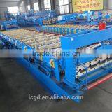 Prepainted Trapezoidal Roofing Sheet Making Forming Machine thumbnail-2