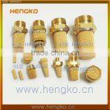 Pneumatic Silencer BSPT Thread Bronze Air Silencer thumbnail-1