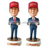 Great Sale 2017 Resin Cartoon Doll Donald Trump Bobble Head thumbnail-3