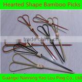 Food Grade Wood Bamboo Fruit Decors Toothpicks