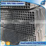 Square Black Section 160*160mm Standard Steel Tubing Sizes