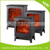 Mini Portable 220v Electric Freestanding Fireplace thumbnail-5