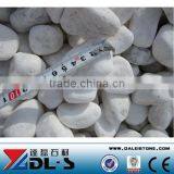 White Round Marble Pebbles Stone For Paving thumbnail-1