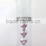 Wholsale Aluminum New Design Hurricane Pillar Holder Set thumbnail-1