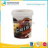 Round Ice Cream Container With Lid,Ice Cream Pints,Ice Cream Tubs Wholesale thumbnail-1