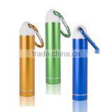 2600mah Metal Carabiner Design Alumimum Alloy Power Bank for Outdoor Activities thumbnail-4