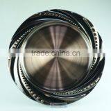 Royal Round Stainless Steel Wedding Plates With Multi Size and Clourful thumbnail-3