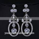 Wholesale Stock Small Order Fashion Women Secret Garden Long Style Zircon Earrings thumbnail-2