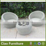 Modern Garden Rattan Coffee Furniture Table Chair Set thumbnail-2