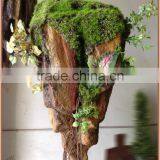 Window Display Artificial Impending Rockery With Green Mini Grass thumbnail-2