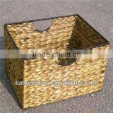 3pcs Rectangle Seagrass Storage Basket for Garden thumbnail-1