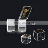 Custom Clear Acrylic Small Jewelry Box