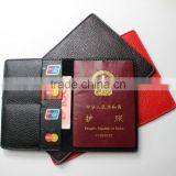Concise design RFID passport wallet custom passport holder
