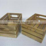 New Design Wholesale Wood Slat Box thumbnail-6