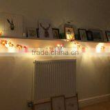 Mixed Orange Red Yellow Leaf Autumn Leaves Wedding Decorate Fairy Lights thumbnail-5