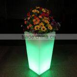 Led Lighted Flower Pots Plastic Flower Vase Home Decoration Pots thumbnail-1