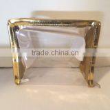 Clear Vinyl Transparent Makeup Bag Toiletry Kit Travel Pouch Cosmetic Bag Case thumbnail-4