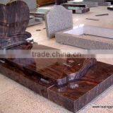 Pink Granite Tombstone