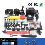 2016 Hot Selling Products 52 in 1 Kit Used for Gopros Heros 4 Accessories Kit Mount thumbnail-1
