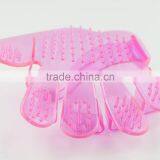 2016 Hot Selling Pet Grooming Bath Massage Gloves Pet Bath Gloves thumbnail-4
