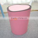 L00118 2017 New Design High Quality Plastic Trash Bin, Plastic Recycle Bin Heart Shape thumbnail-4