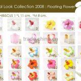Hibiscus Hawaiian Foam Flowers, Foam Floating Flowers thumbnail-1