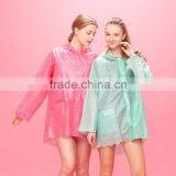 2015 New Style Fashion Factory Disposable Rain Coat thumbnail-3